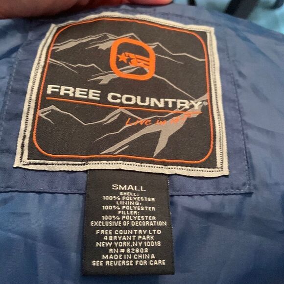 Free Country puffer jacket size M preloved ❤️excellent condition - Picture 15 of 16